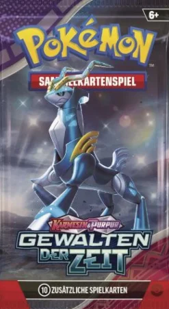 Pokémon-Sammelkartenspiel: Boosterpack Karmesin & Purpur - Gewalt | Teddy Toys Kinderwelt