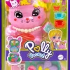 Polly Pocket Teeparty-Häschen-Schatulle, Spielset mit 1 kleinen P | Teddy Toys Kinderwelt
