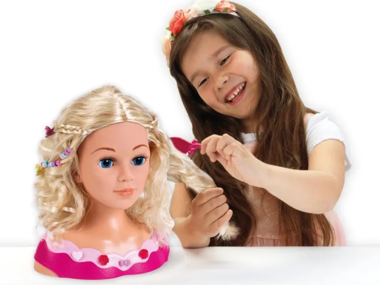 Princess Coralie - Schmink-und Frisierkopf "Emma", 33 cm | Teddy Toys Kinderwelt