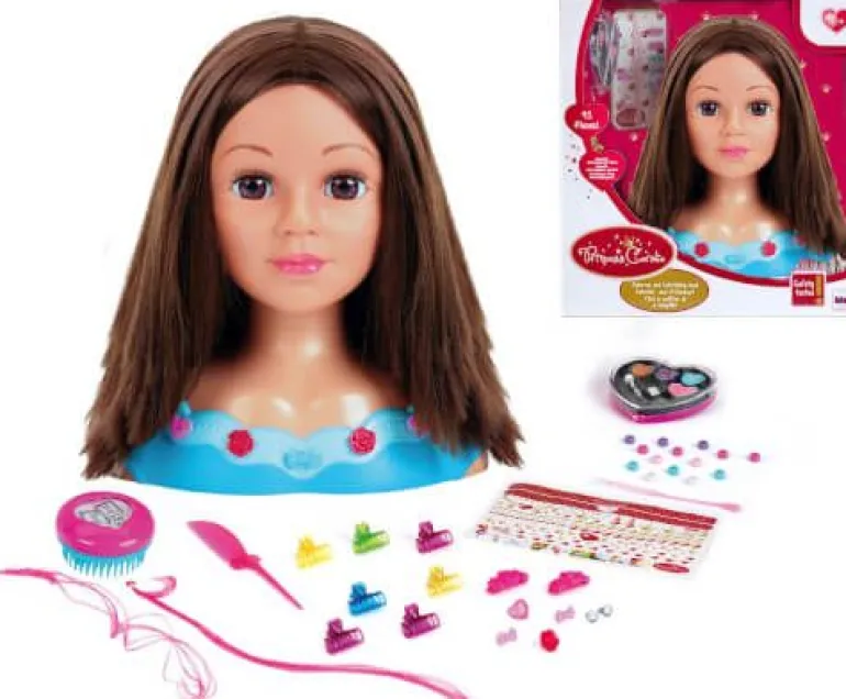 Princess Coralie Schmink- und Frisierkopf Mia | Teddy Toys Kinderwelt