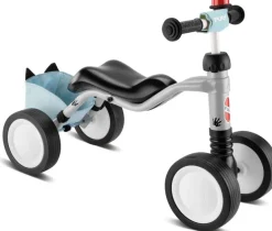 PUKY - Rutschfahrzeug Wutsch® Bundle, lichtgrau/hellblau | Teddy Toys Kinderwelt