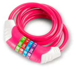PUKY - Sicherheitskabelschloss für Kinder, pink 120 cm | Teddy Toys Kinderwelt