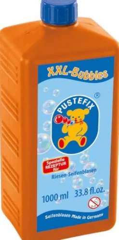 PUSTEFIX - Nachfüllflasche XXL-Bubbles, 1000 ml | Teddy Toys Kinderwelt