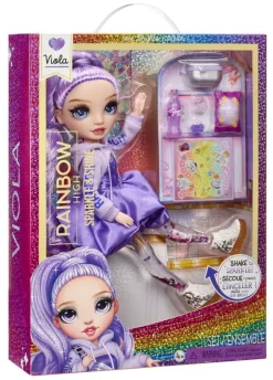 Rainbow High Sparkle & Shine Fashion Dolls- VIOLA (Purple) | Teddy Toys Kinderwelt