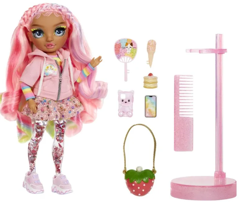 Rainbow High Sparkle & Shine Fashion Dolls- ROSETTA (Pink) | Teddy Toys Kinderwelt