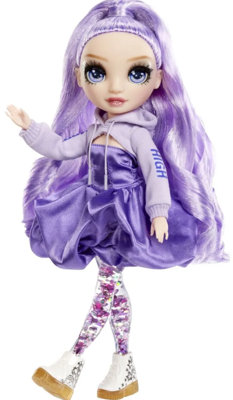 Rainbow High Sparkle & Shine Fashion Dolls- VIOLA (Purple) | Teddy Toys Kinderwelt