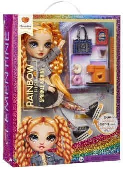 Rainbow HighSparkle & Shine Fashion Dolls- CLEMENTINE (Orange) | Teddy Toys Kinderwelt