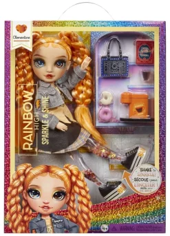 Rainbow HighSparkle & Shine Fashion Dolls- CLEMENTINE (Orange) | Teddy Toys Kinderwelt