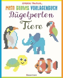 Random House - Mein buntes Vorlagenbuch Bügelperlen Tiere | Basteln mit Perlen | Kreatives & Zeichnen | Spielzeug | Teddy Toys Kinderwelt