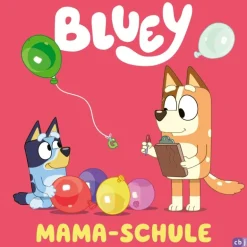 Random House BLUEY - Bilderbuch Mama Schule | Teddy Toys Kinderwelt