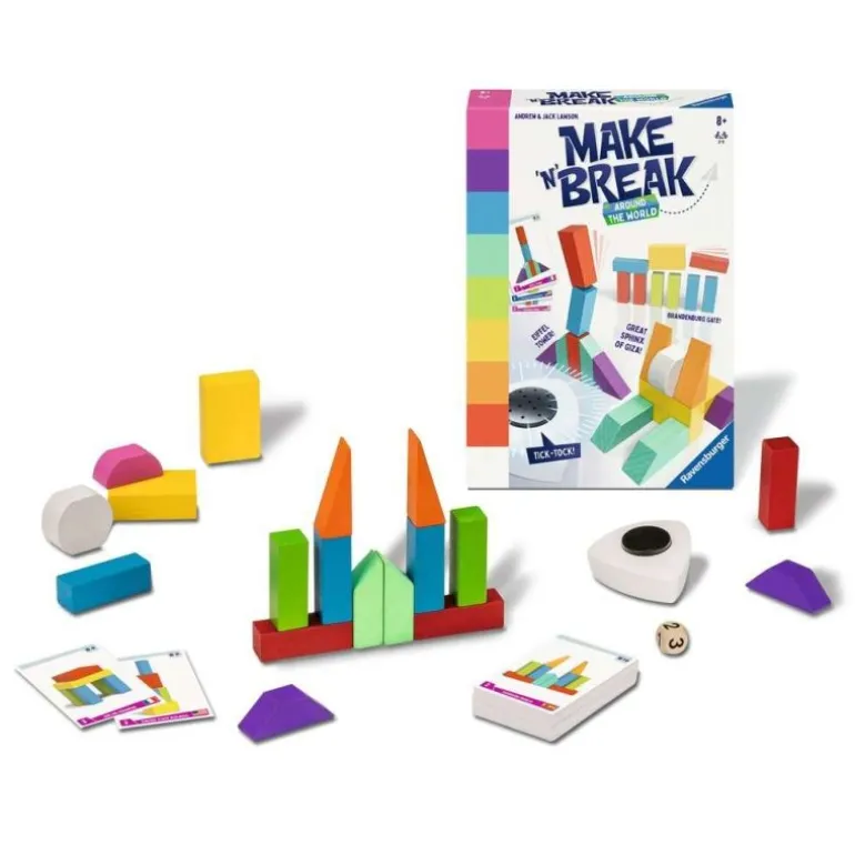 Ravensburger 22473 - Make 'n' Break - Around the World - Gesellsc | Teddy Toys Kinderwelt