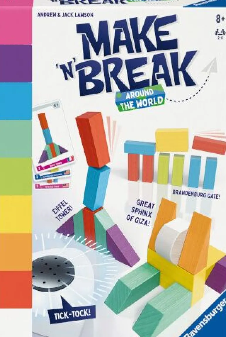 Ravensburger 22473 - Make 'n' Break - Around the World - Gesellsc | Teddy Toys Kinderwelt