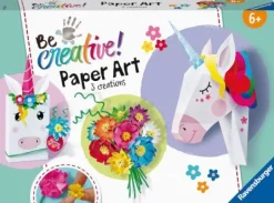 Ravensburger 23541 BeCreative Paper Art, DIY für Kinder ab 6 Jahr | Teddy Toys Kinderwelt