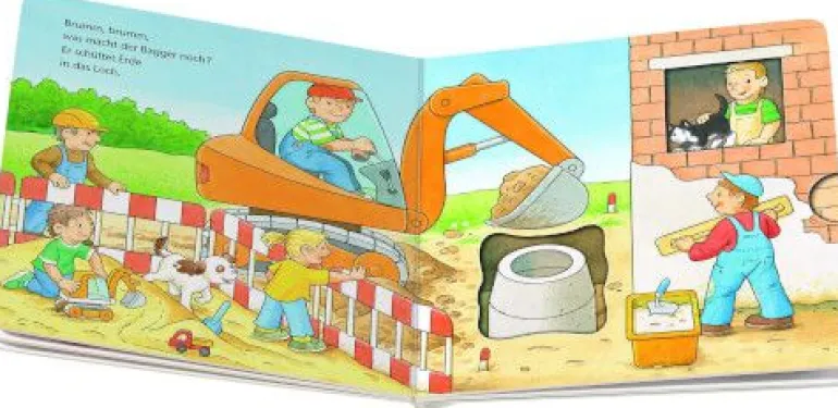 Ravensburger 31691 Bliesener, Brumm, brumm, Bagger! 18+m | Teddy Toys Kinderwelt