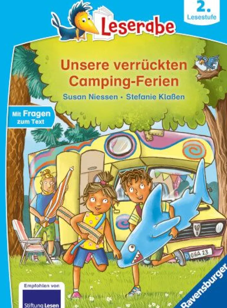 Ravensburger 46310 Leserabe - 2. Lesestufe: Unsere verrückten Cam | Teddy Toys Kinderwelt