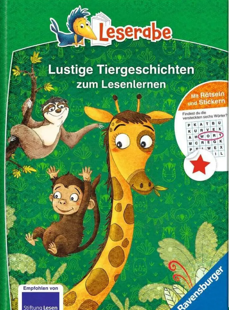 Ravensburger 46358 Leserabe - Sonderausgaben: Lustige Tiergeschic | Teddy Toys Kinderwelt