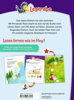 Ravensburger 46357 Leserabe - Sonderausgaben: Einhorn- und Feenge | Teddy Toys Kinderwelt