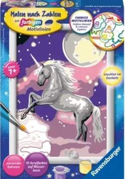 Ravensburger 27846 Malen nach Zahlen: Einhorn | Teddy Toys Kinderwelt