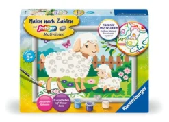 Ravensburger 23764 Malen nach Zahlen Schaf mit Lämmchen Malen nac | Teddy Toys Kinderwelt