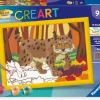 Ravensburger 23958 Malen nach Zahlen Luchs im Herbstwald Malen na | Teddy Toys Kinderwelt