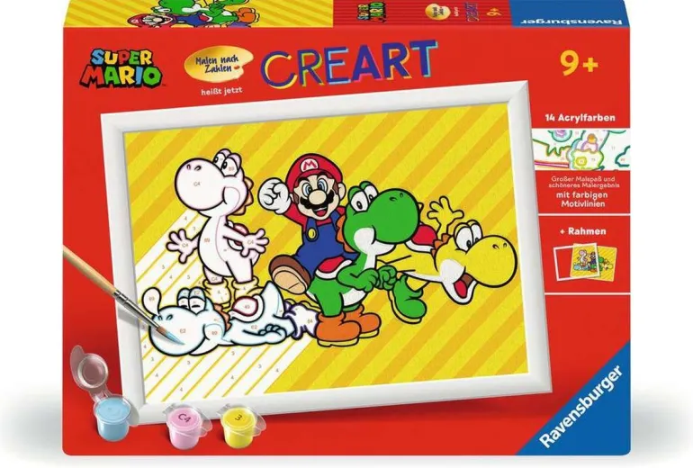Ravensburger 23957 Malen nach Zahlen Super Mario Malen nach Zahle | Teddy Toys Kinderwelt
