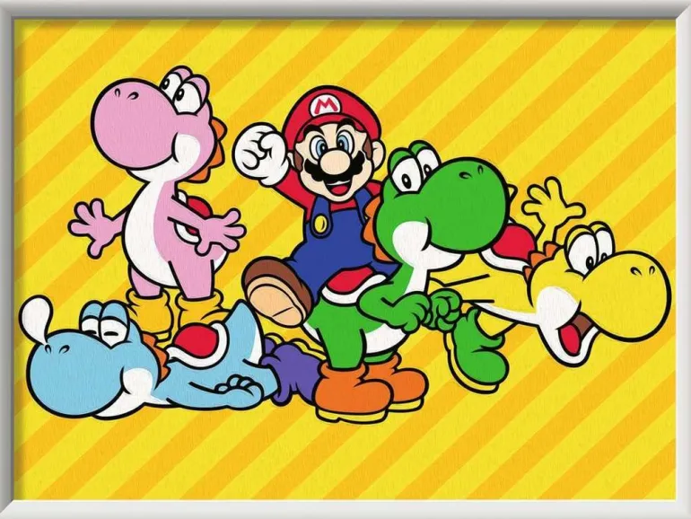 Ravensburger 23957 Malen nach Zahlen Super Mario Malen nach Zahle | Teddy Toys Kinderwelt