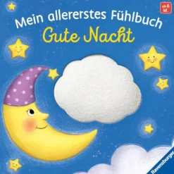 Ravensburger 41914 Mein allererstes Fühlbuch: Gute Nacht Pappbil | Teddy Toys Kinderwelt