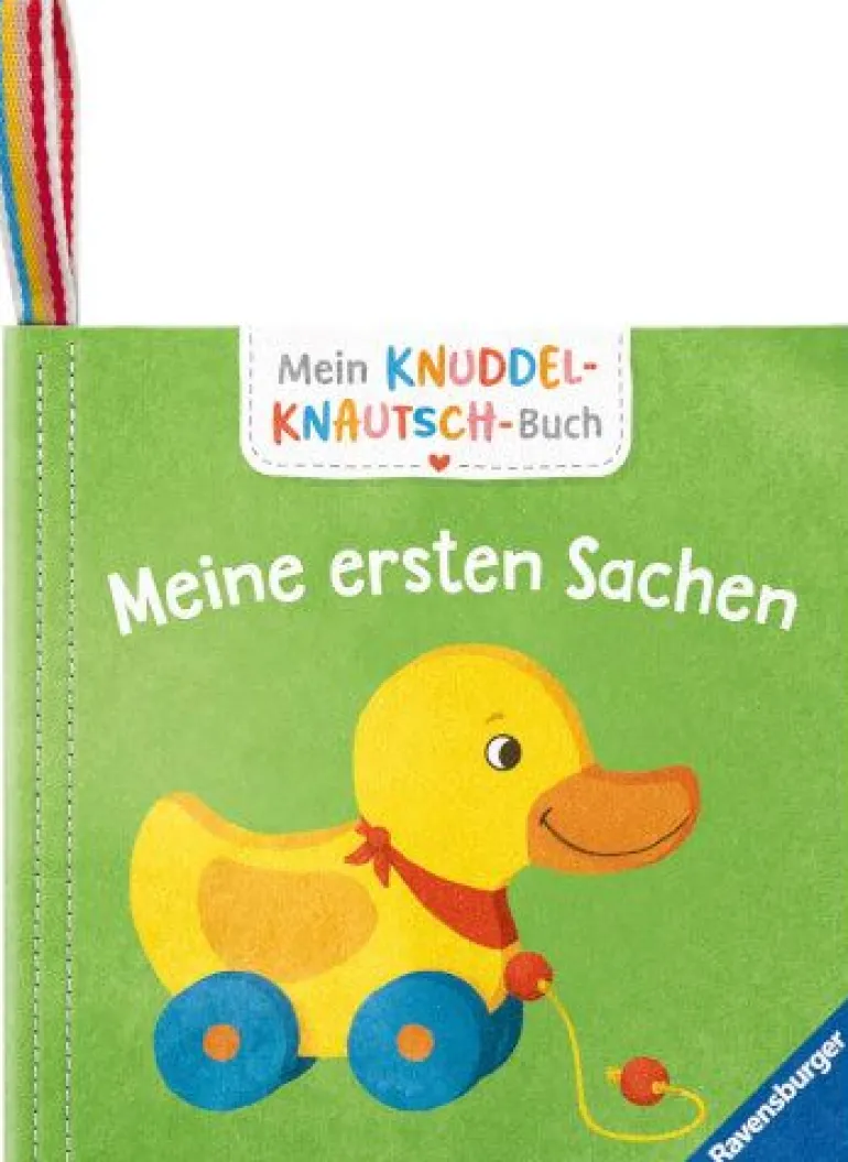 Ravensburger 42082 Mein Knuddel-Knautsch-Buch: Meine ersten Sache | Teddy Toys Kinderwelt