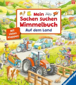 Ravensburger 41881 Mein Sachen suchen Wimmelbuch: Auf dem Land Pa | Teddy Toys Kinderwelt