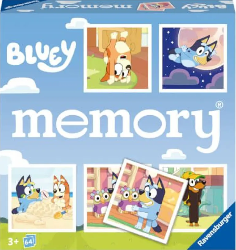 Ravensburger 22646 memory® Bluey Lustige Kinderspiele Lustige Kin | Teddy Toys Kinderwelt