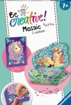 Ravensburger 18238 Mosaic Midi Einhorn, DIY für Kinder ab 7 Jahre | Teddy Toys Kinderwelt