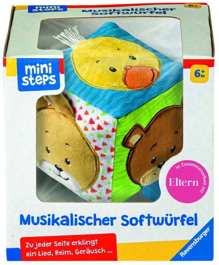 Ravensburger® - Musikalischer Softwürfel | Teddy Toys Kinderwelt