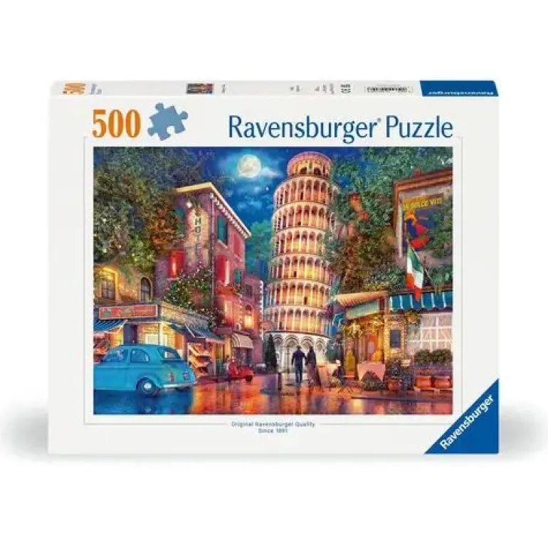 Ravensburger 12000709 Puzzle Abends in Pisa 500 Teile | Teddy Toys Kinderwelt