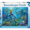 Ravensburger 12000864 Puzzle Abenteuer unter Wasser 100 Teile XXL | Teddy Toys Kinderwelt