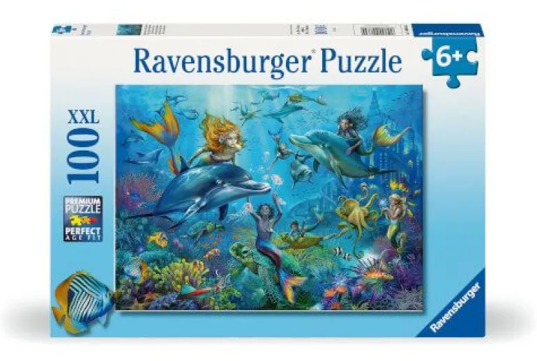 Ravensburger 12000864 Puzzle Abenteuer unter Wasser 100 Teile XXL | Teddy Toys Kinderwelt