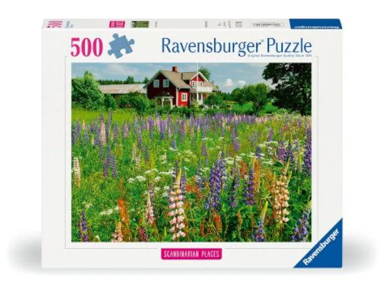 Ravensburger 12000844 Puzzle Bauernhof in Schweden 500 Teile | Teddy Toys Kinderwelt