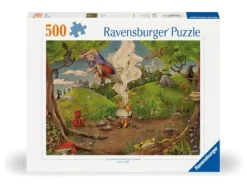 Ravensburger 12000777 Puzzle Bei der Waldhexe 500 Teile | Teddy Toys Kinderwelt