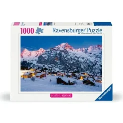 Ravensburger 12000254 Puzzle Berner Oberland, Mürren 1000 Teile | Teddy Toys Kinderwelt