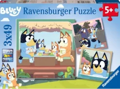Ravensburger 5685 Puzzle Blueys Abenteuer 3 X 49 Teile | Teddy Toys Kinderwelt