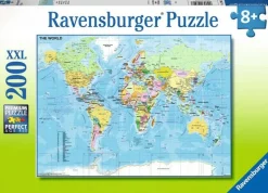 Ravensburger 12890 Puzzle Die Welt 200 Teile XXL | Teddy Toys Kinderwelt