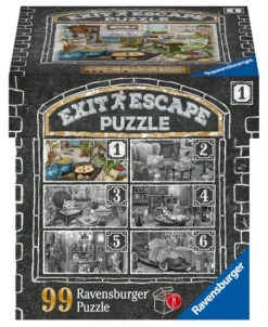 Ravensburger 16877 Puzzle EXIT Im Gutshaus Küche 99 Teile | Teddy Toys Kinderwelt