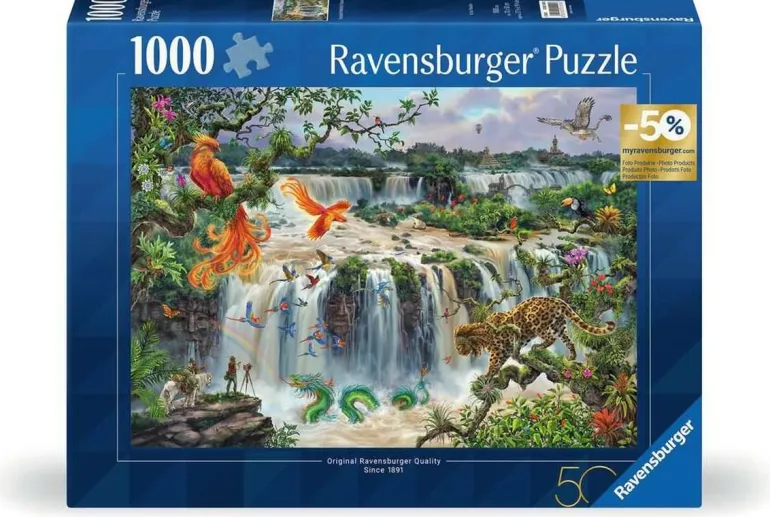 Ravensburger 12001090 Puzzle Fantastischer Wasserfall von Iguazú | Teddy Toys Kinderwelt
