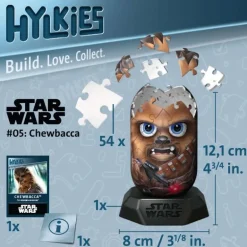 Ravensburger 12001016 Puzzle Hylkies 05 Chewbacca 3D 54 Teile | Teddy Toys Kinderwelt