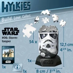 Ravensburger 12001017 Puzzle Hylkies #06 _x005f Stormtrooper 3D | Teddy Toys Kinderwelt