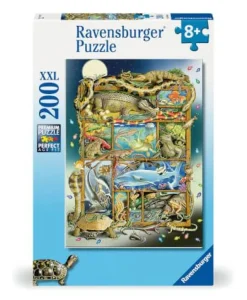 Ravensburger 12000866 Puzzle Reptilien im Regal 200 Teile XXL | Teddy Toys Kinderwelt