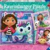 Ravensburger 5659 Puzzle Spielzeit mit Gabby 3 X 49 Teile | Teddy Toys Kinderwelt
