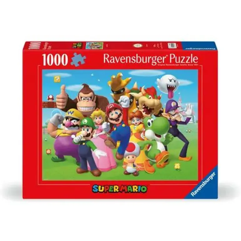 Ravensburger 12000455 Puzzle Super Mario 1000 Teile | Teddy Toys Kinderwelt