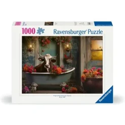 Ravensburger 12000782 Puzzle The cow in the bathtub 1000 Teile | Teddy Toys Kinderwelt
