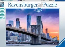 Ravensburger 16011 Puzzle Von Brooklyn nach Manhatten 2000 Teile | Teddy Toys Kinderwelt