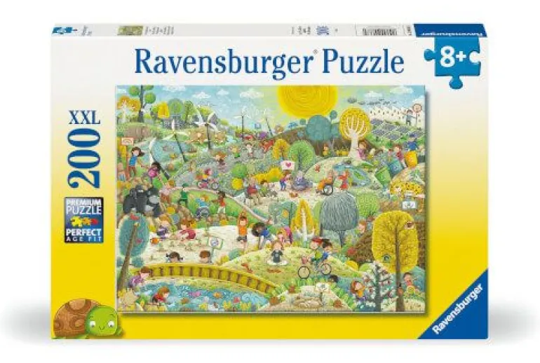 Ravensburger 12000868 Puzzle Wir schützen unsere Erde! 200 Teile | Teddy Toys Kinderwelt